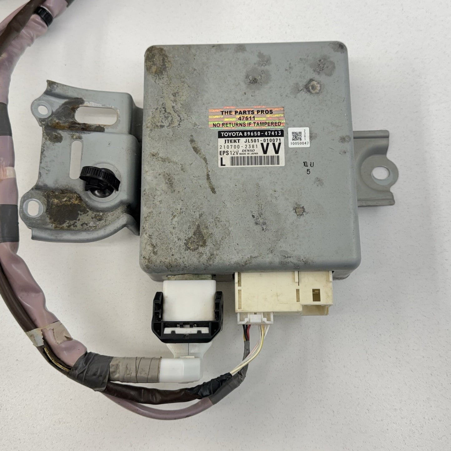 16-17 Toyota Prius V Power Steering Column Assembly W/ Power Steering Module OEM