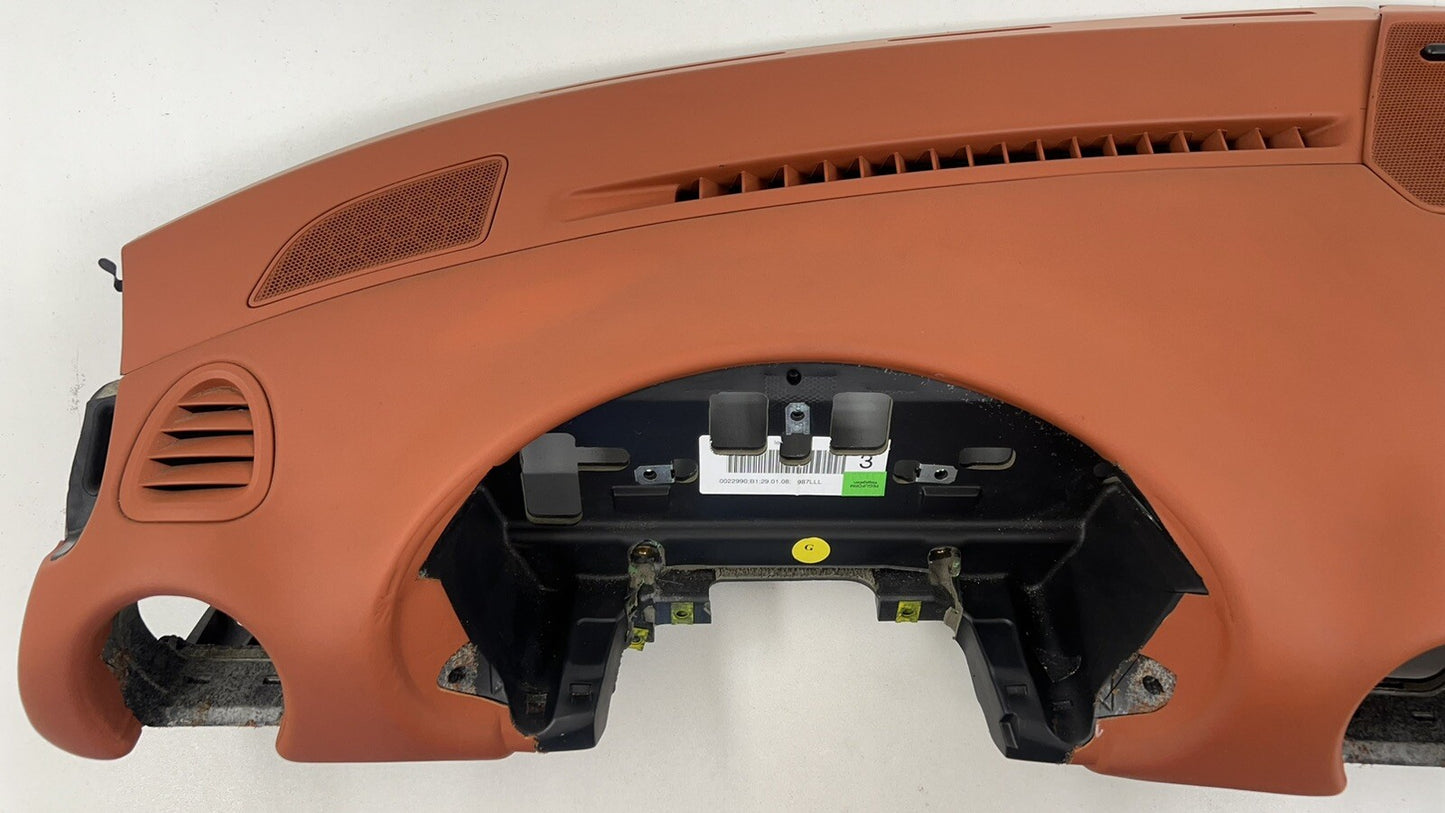 05-08 Porsche Boxster Cayman 987 Dashboard Dash Board Panel Terracotta OEM
