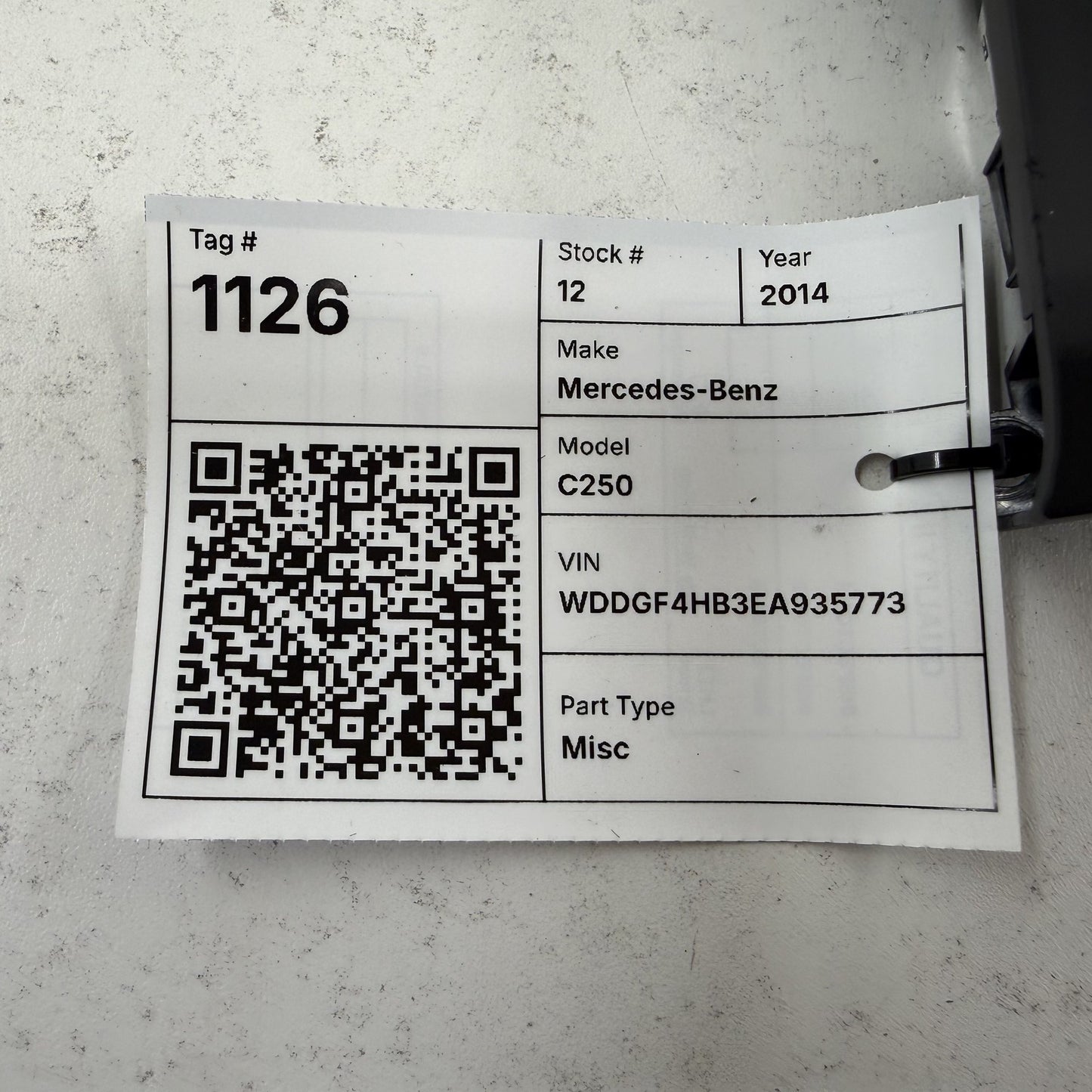 2012-2014 Mercedes C250 C300 C350 W204 HVAC AC Climate Control Switch Panel OEM
