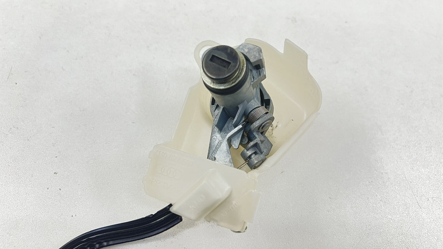 11-18 AUDI A8 REAR TRUNK LOCK LATCH ACTUATOR MECHANISM 4H0.827.505.A OEM