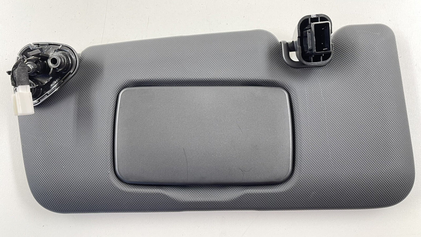 22-23 SUBARU WRX DRIVER LEFT FRONT SUNVISOR SUN VISOR SHADE BLACK OEM
