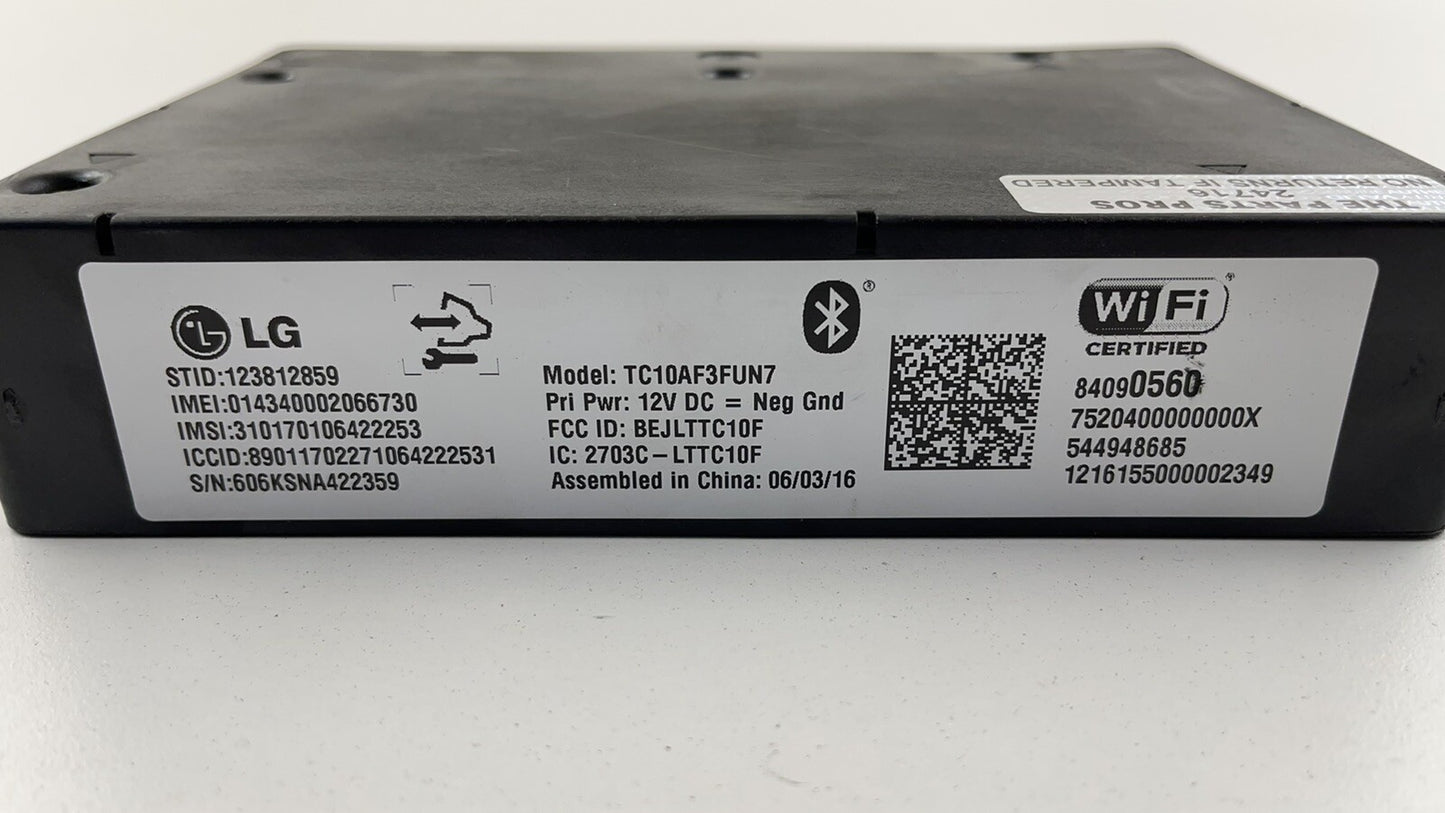 2017 CHEVROLET CAMARO SS COMMUNICATION TELEMATICS CONTROL MODULE 84090560 OEM