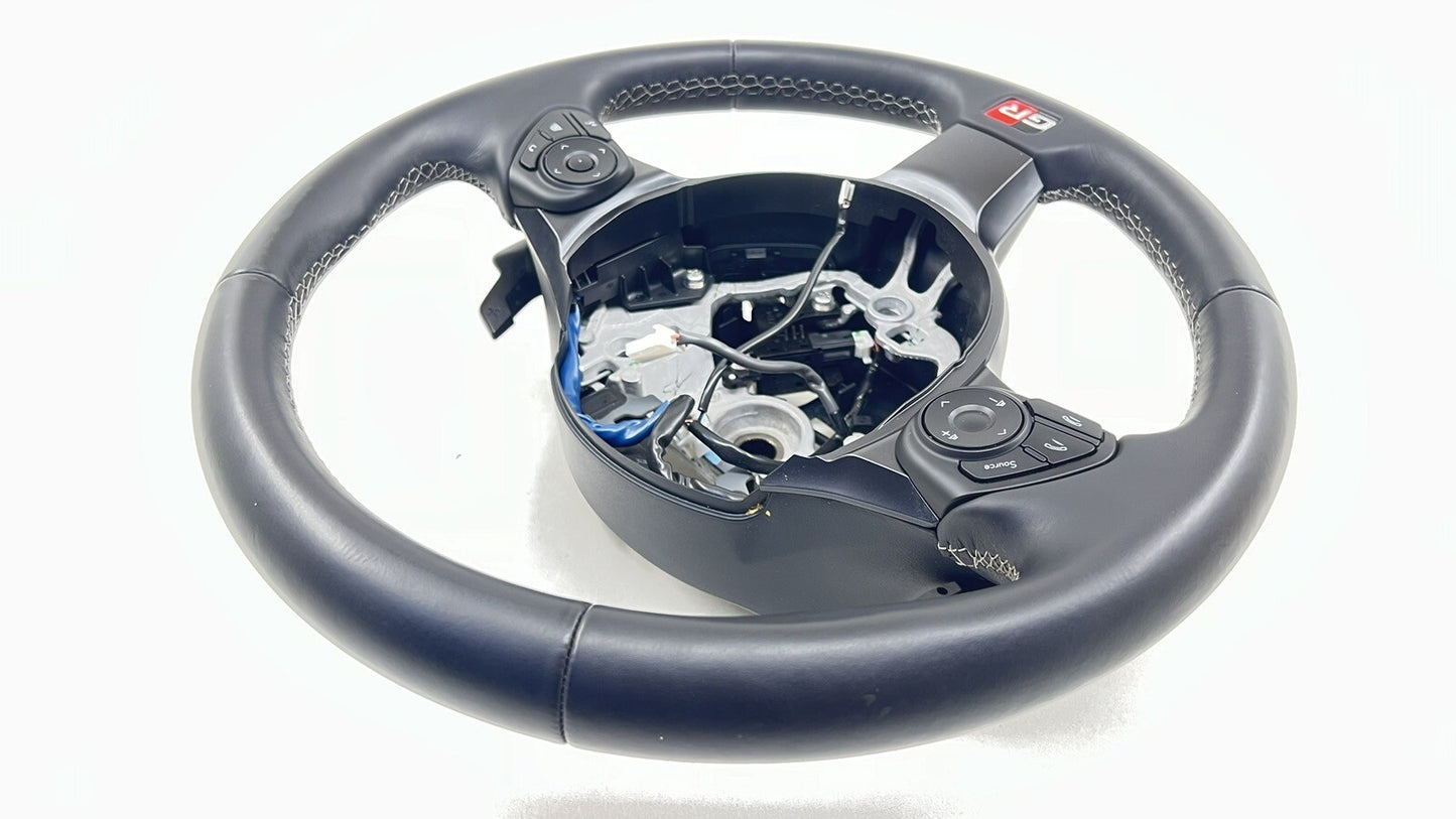 22-26 Toyota GR86 Premium Driver Steering Wheel Leather Black OEM