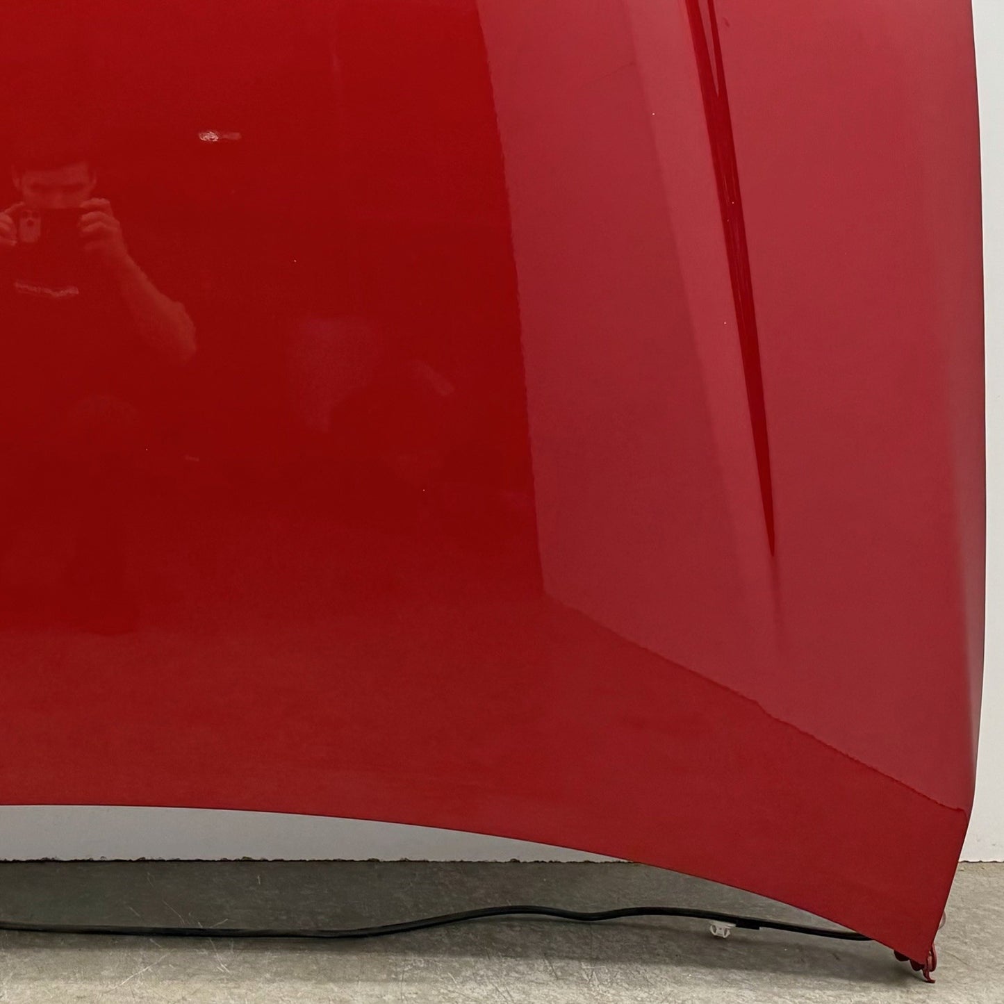 25-26 Toyota Camry Front Hood Panel Complete W/ Hinges Supersonic Red OEM