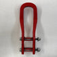 20-26 Chevy Silverado 2500 3500 Front Tow Recovery Hooks Pair Red 84513877 OEM