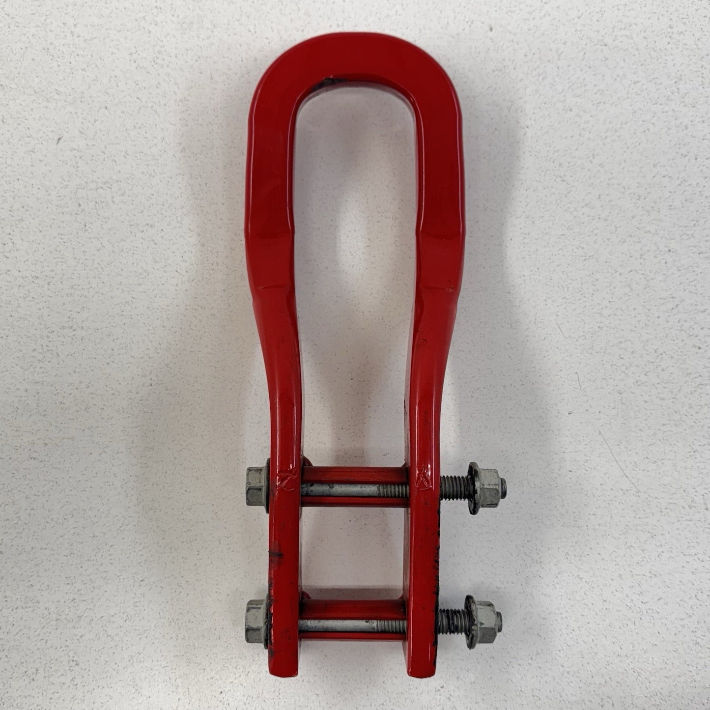 20-26 Chevy Silverado 2500 3500 Front Tow Recovery Hooks Pair Red 84513877 OEM