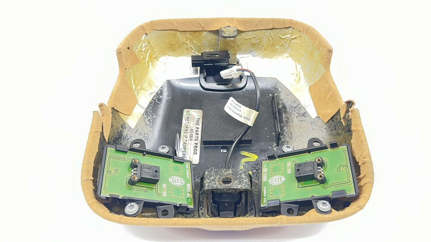 07-17 ASTON MARTIN VANTAGE OVERHEAD CONSOLE DOME READING LIGHT LAMP PANEL OEM