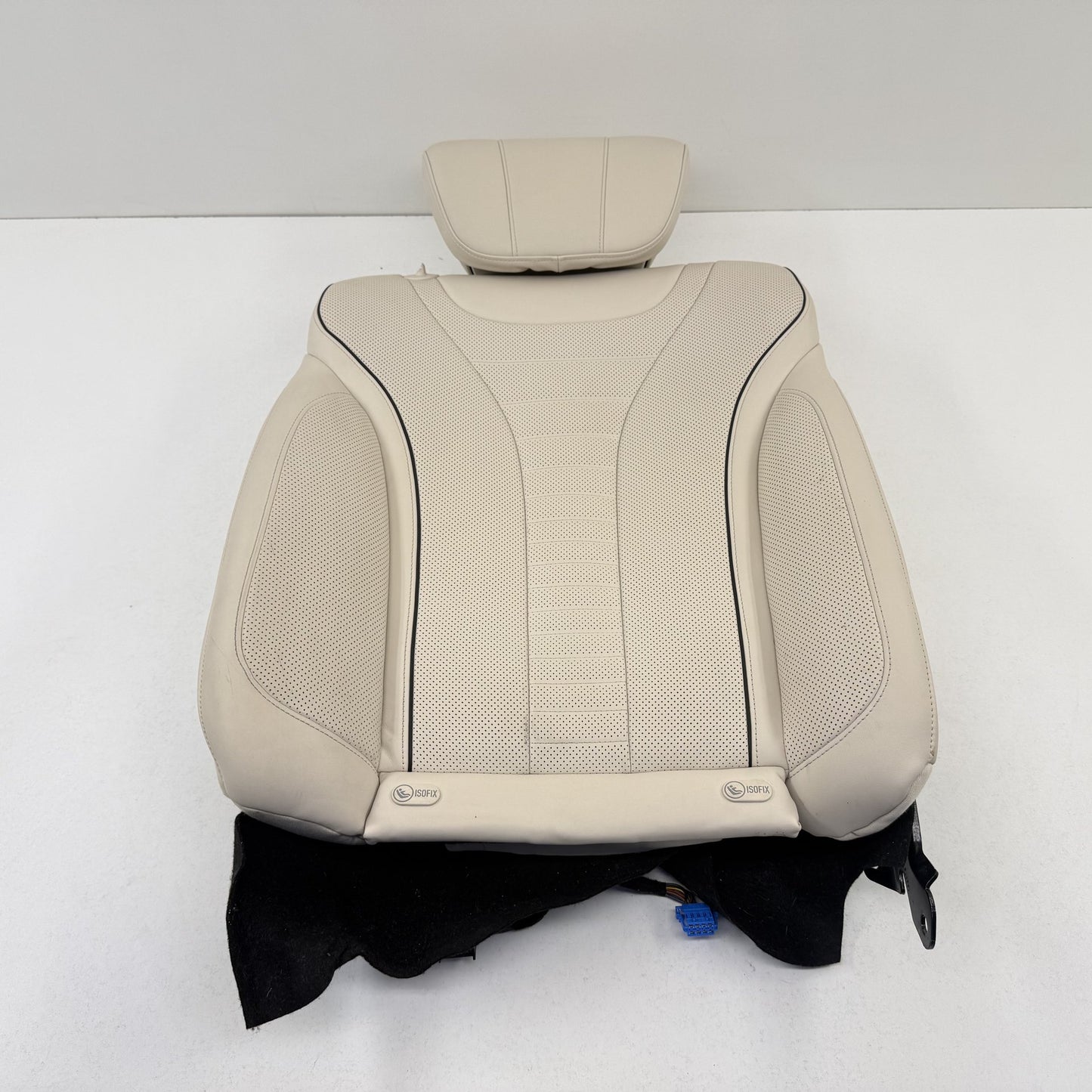 2014-2017 Mercedes-Benz S550 W222 Right Rear Power Seat Upper Cushion Beige OEM