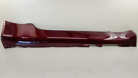 07-09 ASTON MARTIN VANTAGE RIGHT SIDE SKIRT ROCKER PANEL COVER MERLOT RED OEM