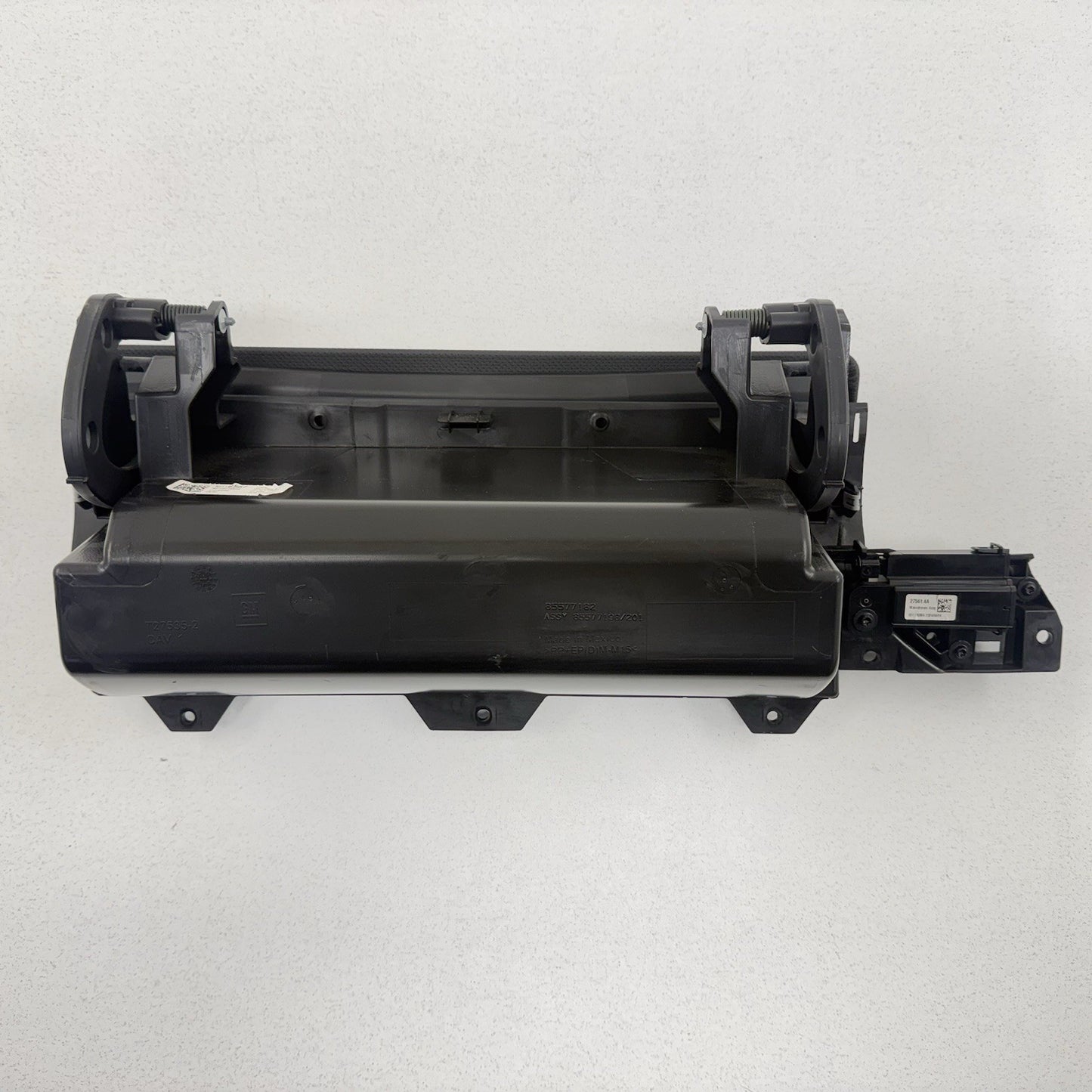 24-25 Silverado 2500 3500 Front Upper Glove Box Storage Compartment Black OEM
