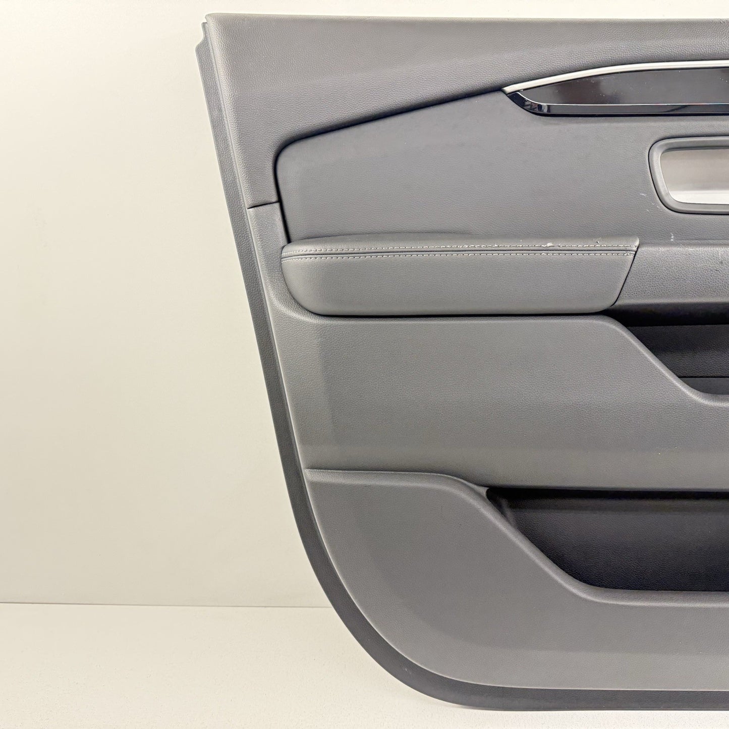 23-25 Honda Pilot Touring Driver Left Front Door Panel Interior Trim Black OEM