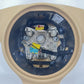 10-16 Porsche Panamera Driver Steering Wheel W/ Paddle Shifters Luxor Beige OEM