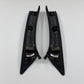 2014-2020 Mercedes-Benz S550 W222 Front A Pillar Interior Trim Pair Black OEM