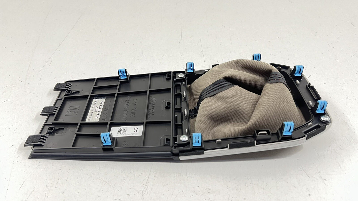 22-24 SUBARU WRX CENTER CONSOLE MANUAL GEAR SHIFT BOOT TRIM COVER 92123VC210 OEM