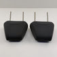2019-2025 Toyota RAV4 Front Seat Headrest Head Rest Pair Black Cloth OEM