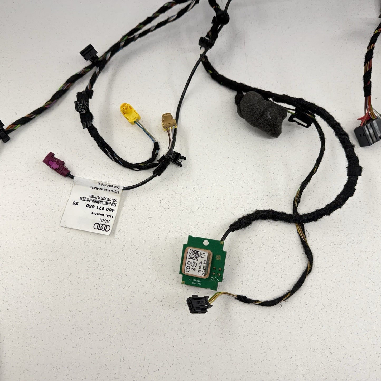 17-23 Audi R8 Dashboard Dash Instrument Panel Wire Wiring Harness 4S1971277E OEM