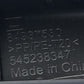 22-25 CADILLAC CT5 V BLACKWING REAR CENTER CONSOLE AIR VENT GRILLE COVER OEM