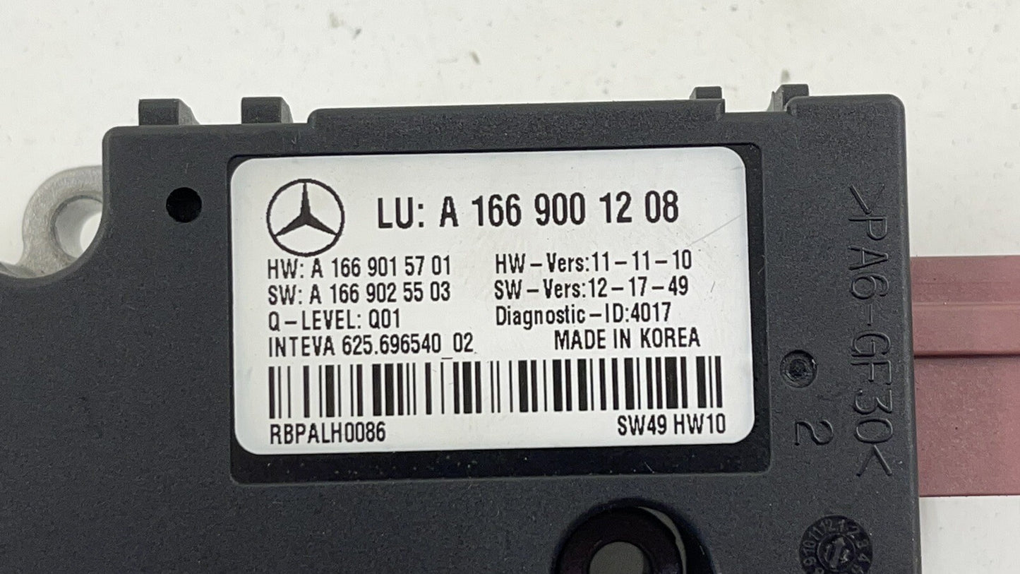 13-16 MERCEDES BENZ GL350 X166 FRONT SUNROOF SUN ROOF MOTOR 1669001208 OEM