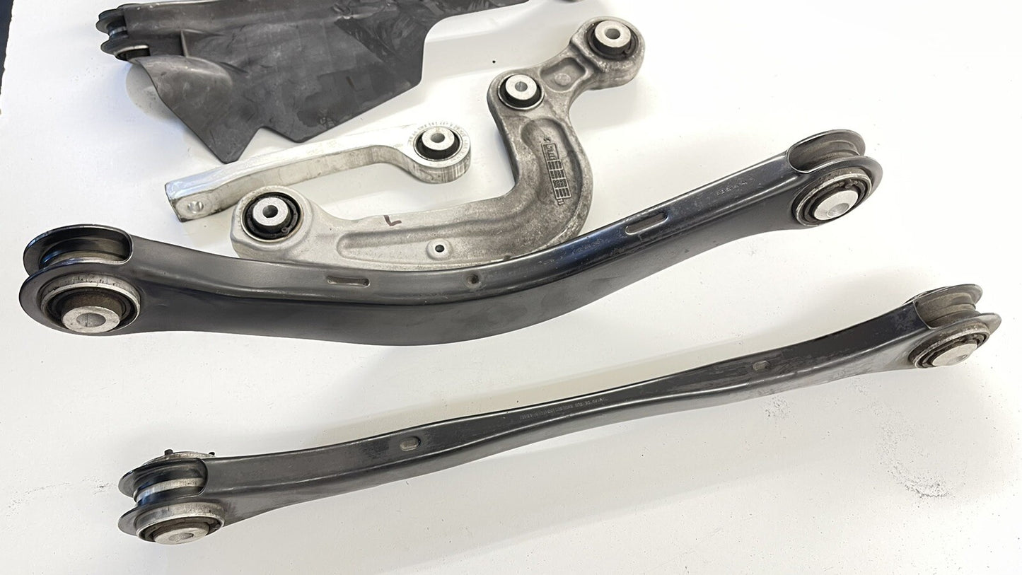 17-20 AUDI A4 S4 DRIVER LEFT REAR CONTROL ARM SUSPENSION SET OEM