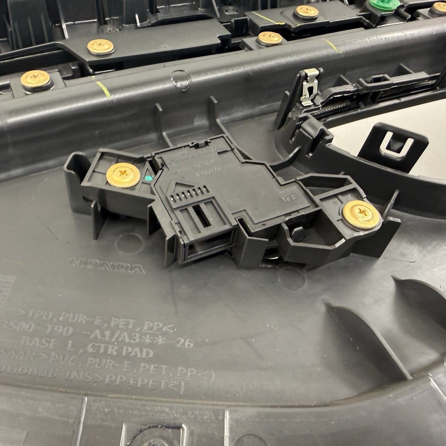 23-25 Honda Pilot Touring Driver Left Front Door Panel Interior Trim Black OEM