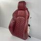 18-24 Audi S4 S5 Driver Left Front Sport Seat Upper Cushion Magma Red OEM