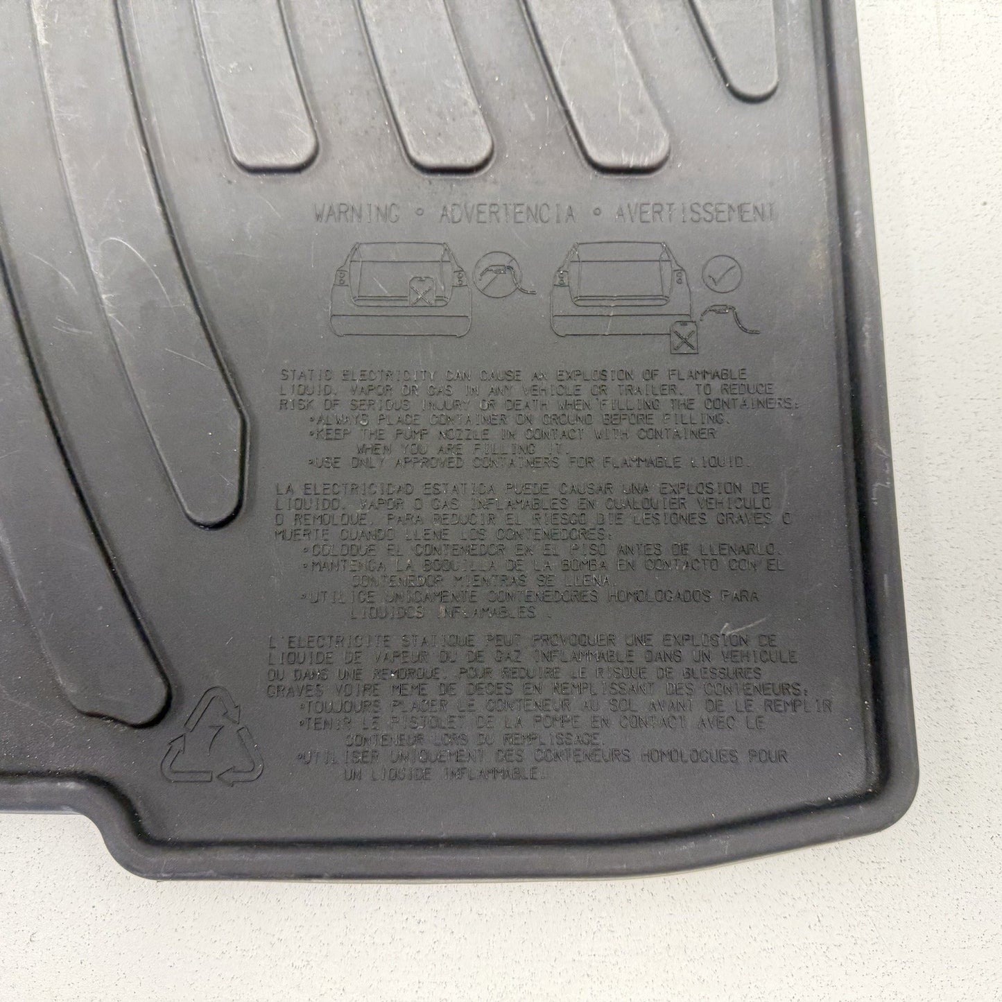 23-26 Toyota Prius Rear Trunk Cargo All Weather Rubber Floor Mat PT908-47235 OEM