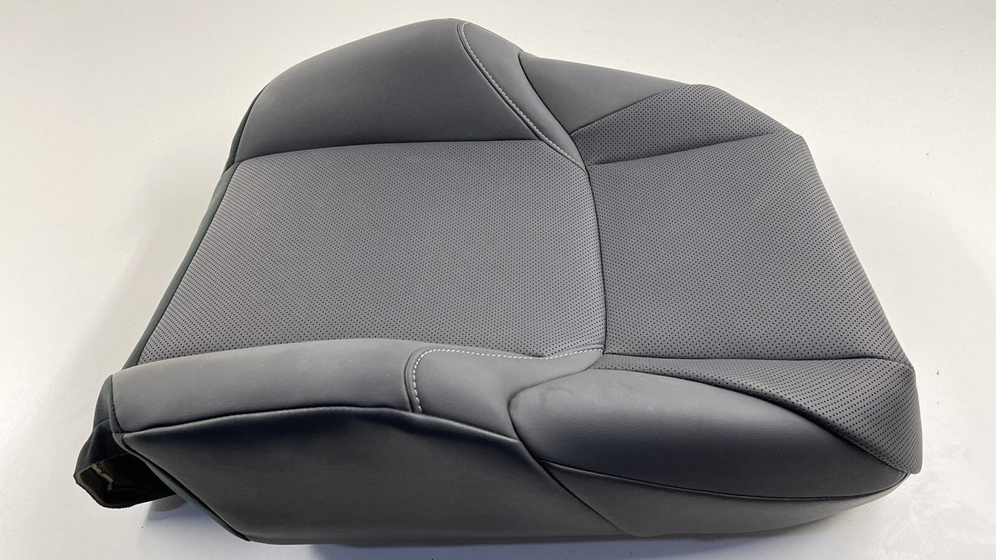 19-22 LEXUS ES300H PASSENGER RIGHT FRONT UPPER SEAT CUSHION COVER BLACK OEM