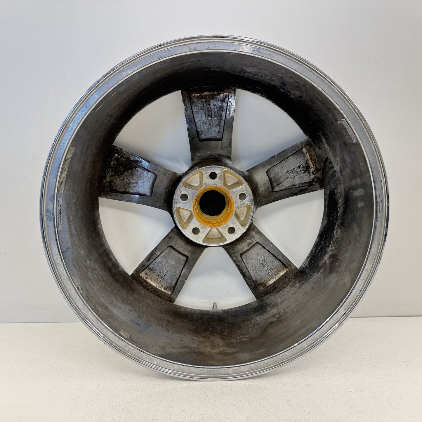 12-15 Chevrolet Camaro ZL1 Front Wheel Rim 20" 20x8.5 Polished Factory OEM