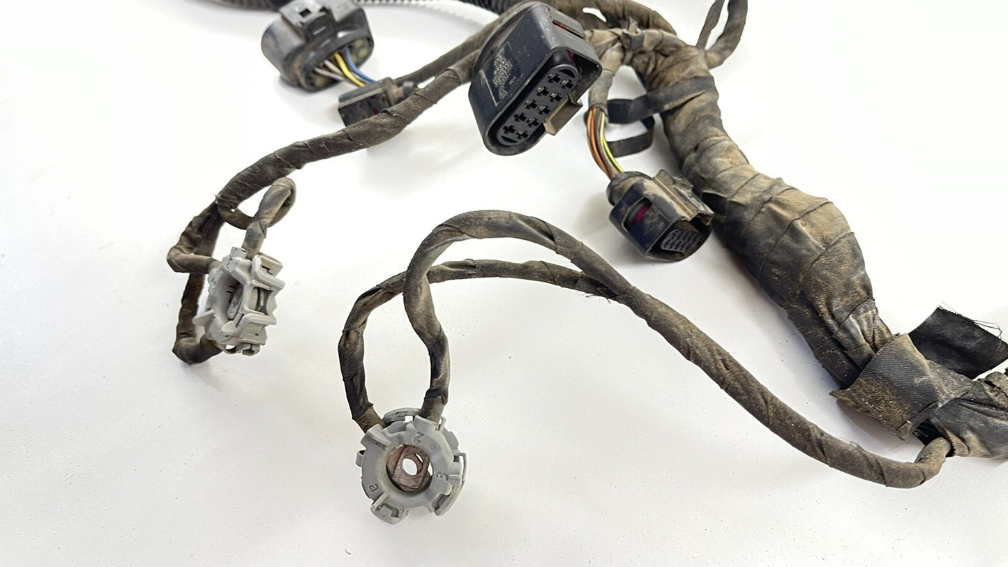 2015 VOLKSWAGEN PASSAT TDI 2.0L LEFT FRONT HALOGEN HEADLIGHT WIRE HARNESS OEM
