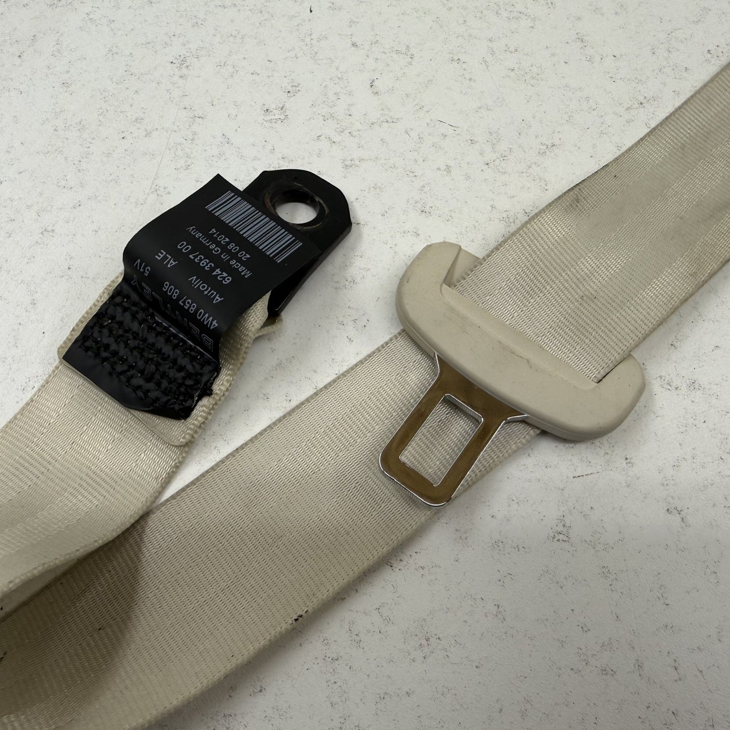 2014-2018 Bentley Flying Spur Right Rear Seatbelt Seat Belt Retractor OEM