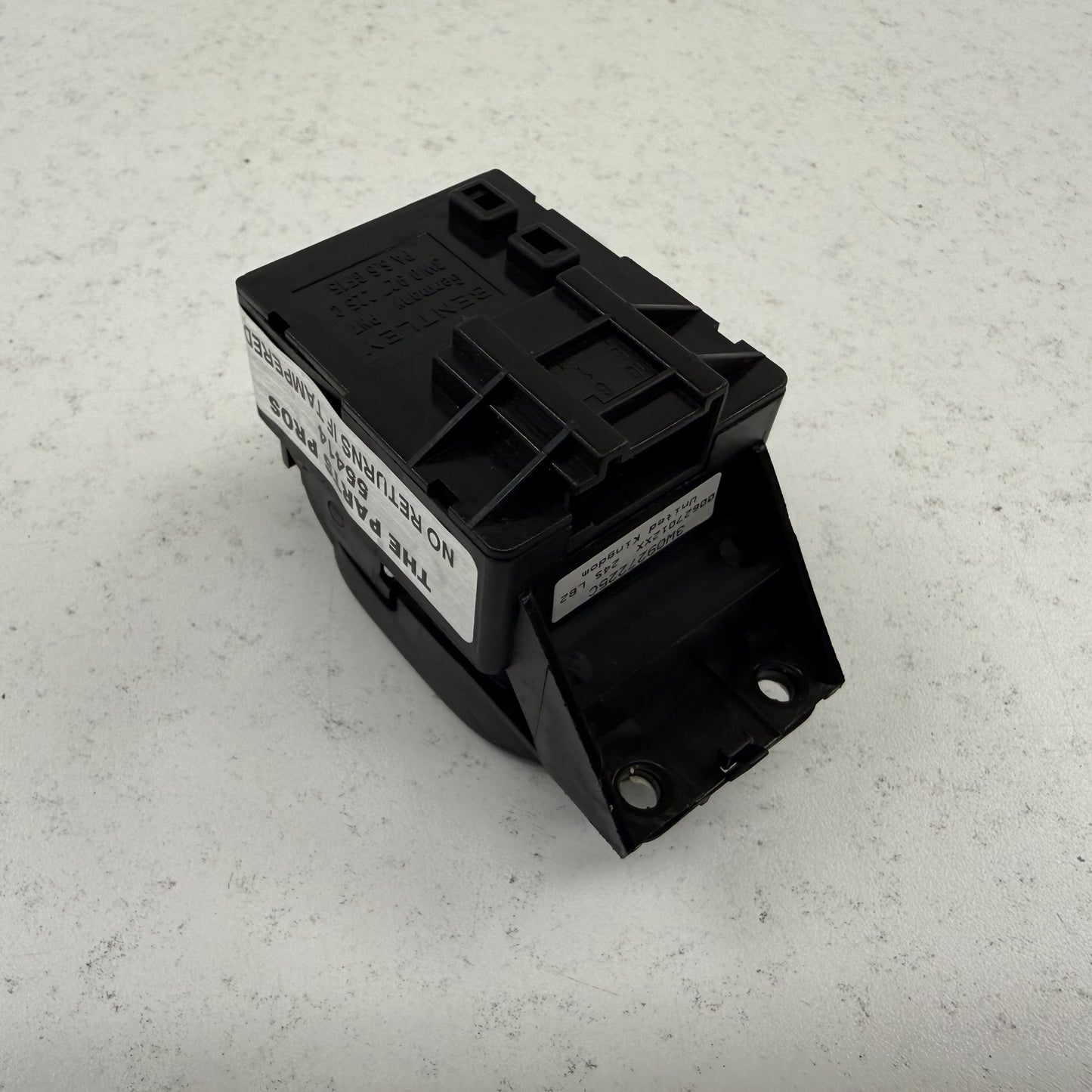 2014-2018 Bentley Flying Spur Electronic Parking Brake Switch 3W0927225C OEM