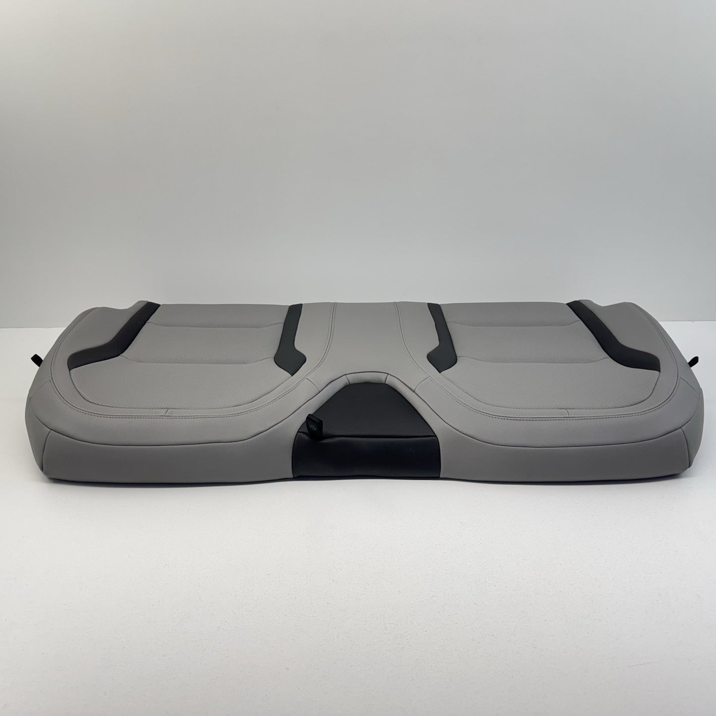 16-24 Chevrolet Camaro Coupe Rear Seat Set Upper Lower Cushion Gray Leather OEM