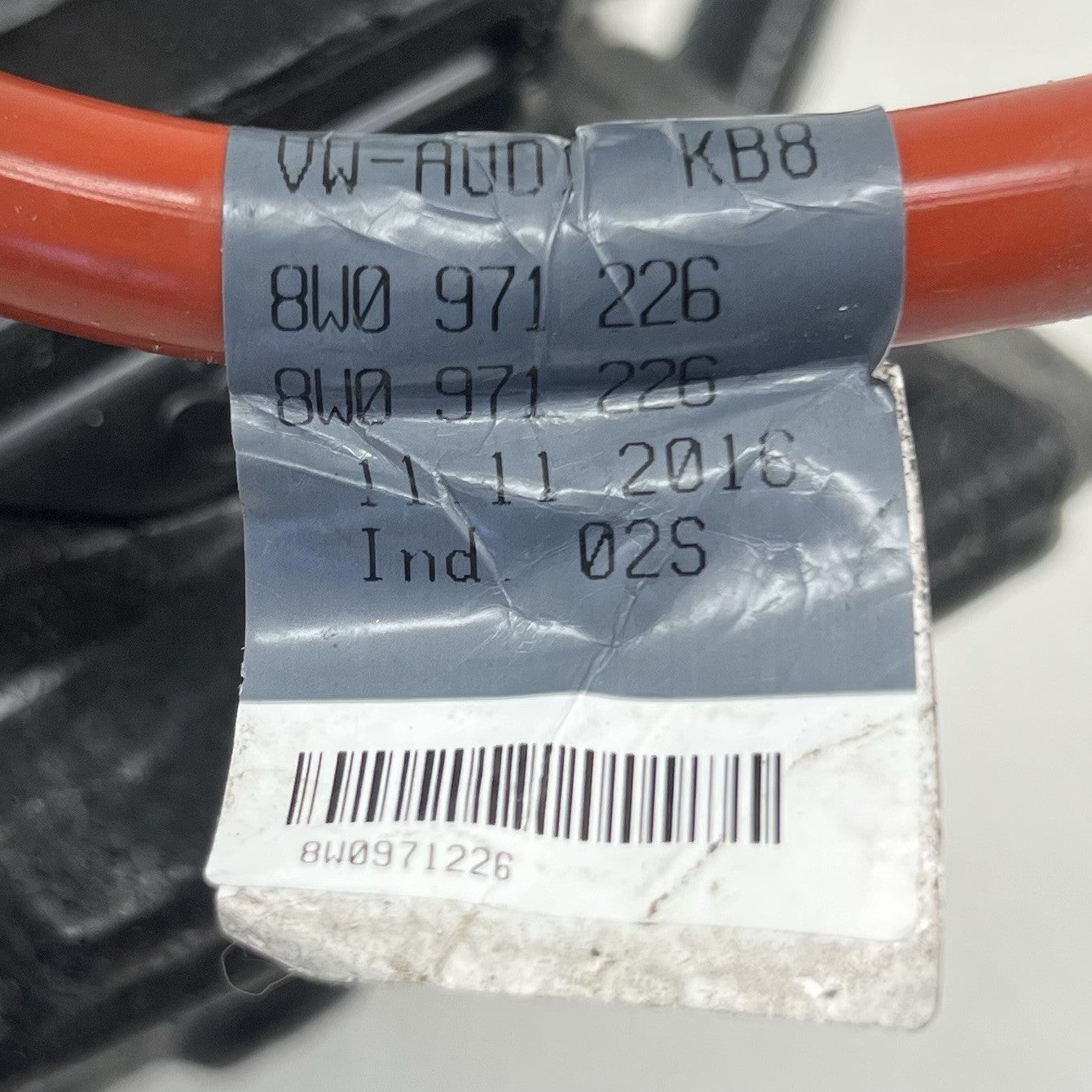 21-24 AUDI A4 AUXILIARY ELECTRICAL BATTERY ASSEMBLY WITH CABLES OEM
