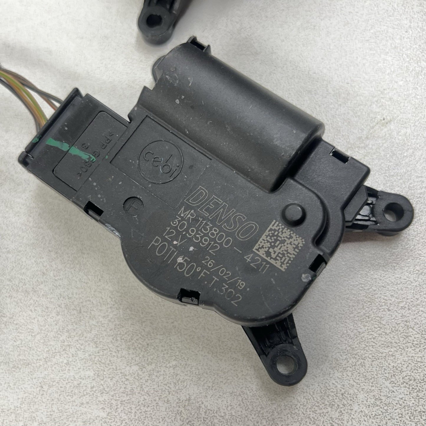 14-24 MASERATI GHIBLI HVAC BOX HEATER AC FLAP MOTOR AIR MIX ACTUATOR SET OEM