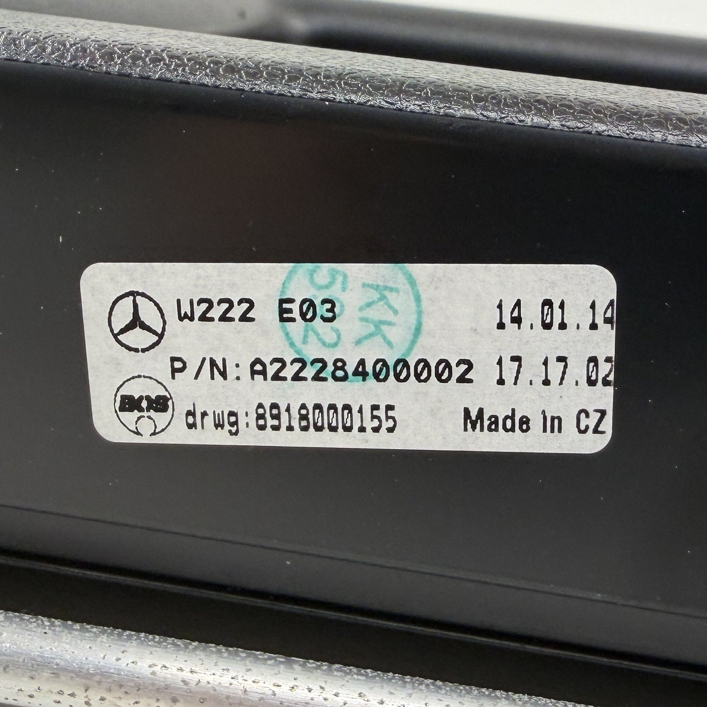 2014-2020 Mercedes S550 W222 Trunk Comfort Box Cargo Storage Compartment OEM