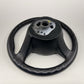 05-08 Porsche 911 997 Manual Sport Driver Steering Wheel 3 Spoke Black OEM