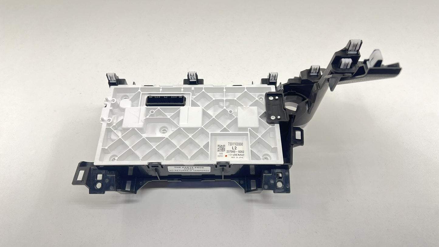 22-26 Toyota GR86 HVAC AC Dual Zone Climate Control Switch Panel 72311CC030 OEM