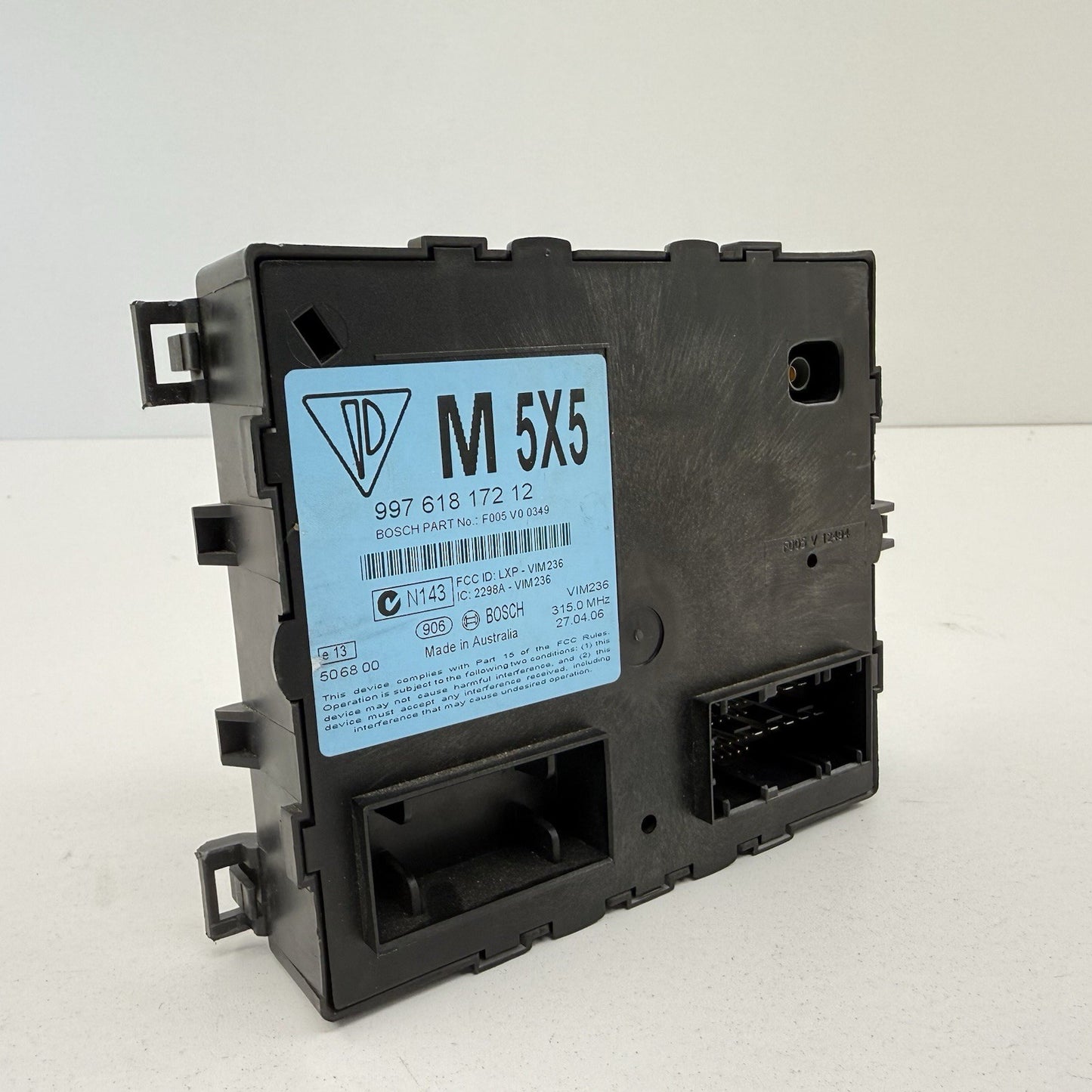 05-12 Porsche 911 997 Boxster Cayman 987 Anti Theft Locking Control Module OEM