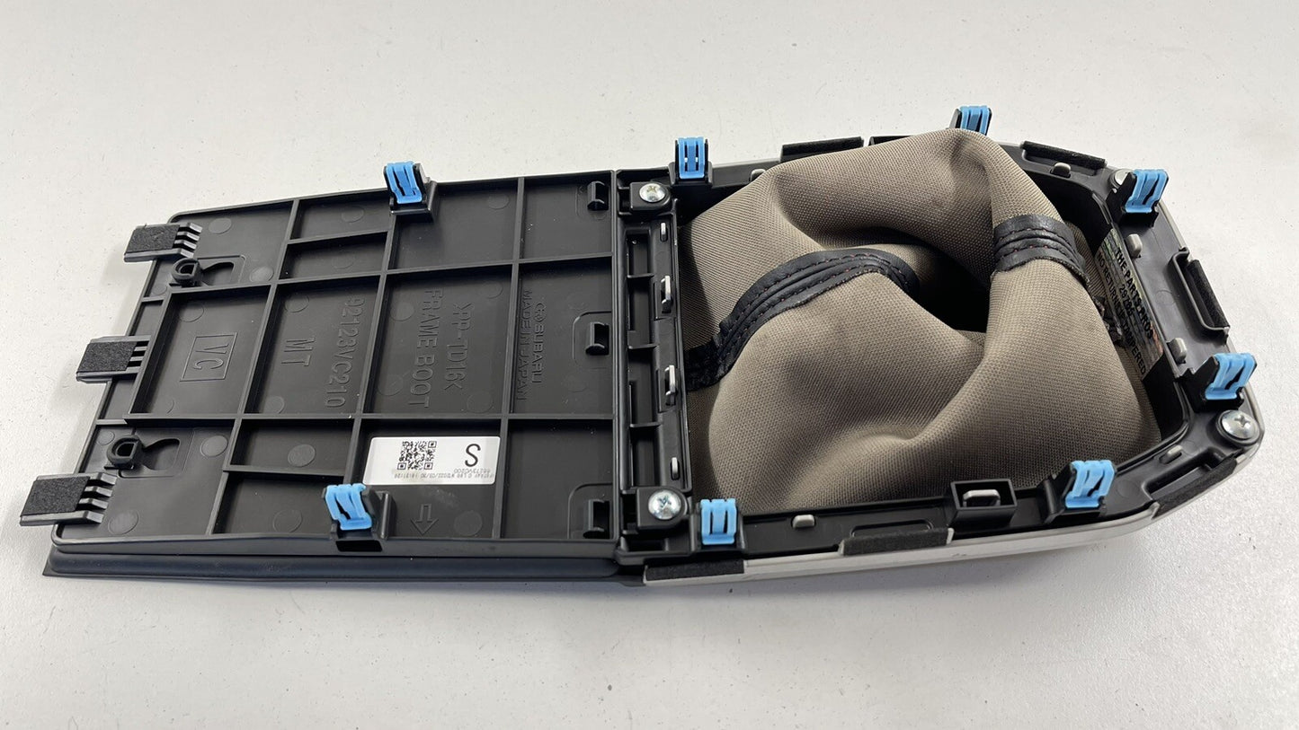 22-23 SUBARU WRX CENTER CONSOLE MANUAL GEAR SHIFT BOOT TRIM COVER 66273VC200 OEM