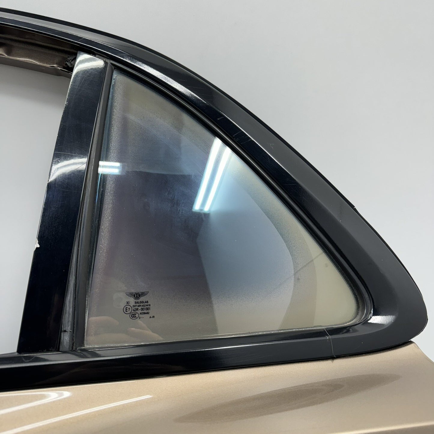 14-18 Bentley Flying Spur Driver Left Rear Door Shell Gazelle OEM