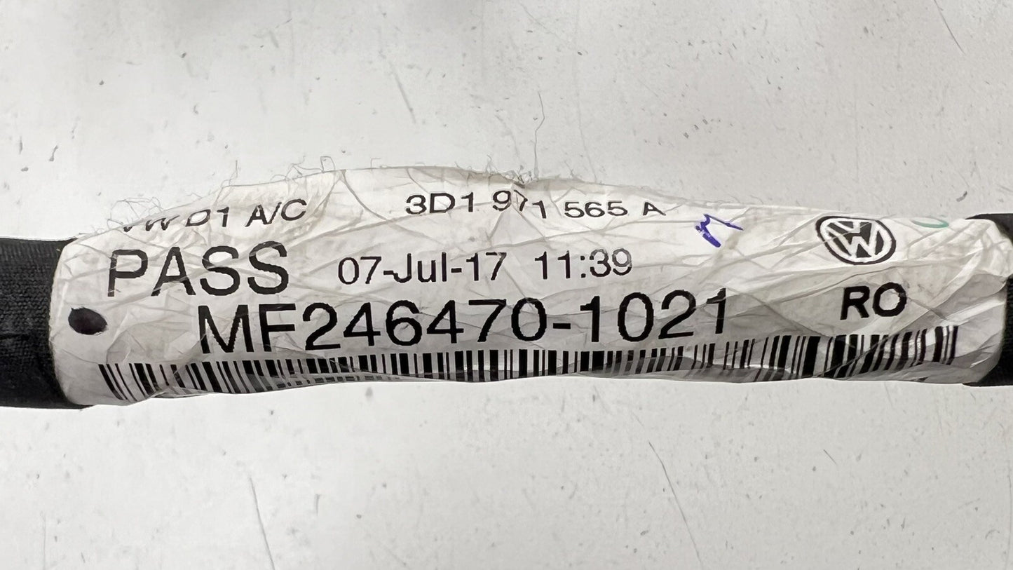 13-18 BENTLEY FLYING SPUR W12 DASHBOARD DASH INSTRUMENT PANEL WIRE HARNESS OEM