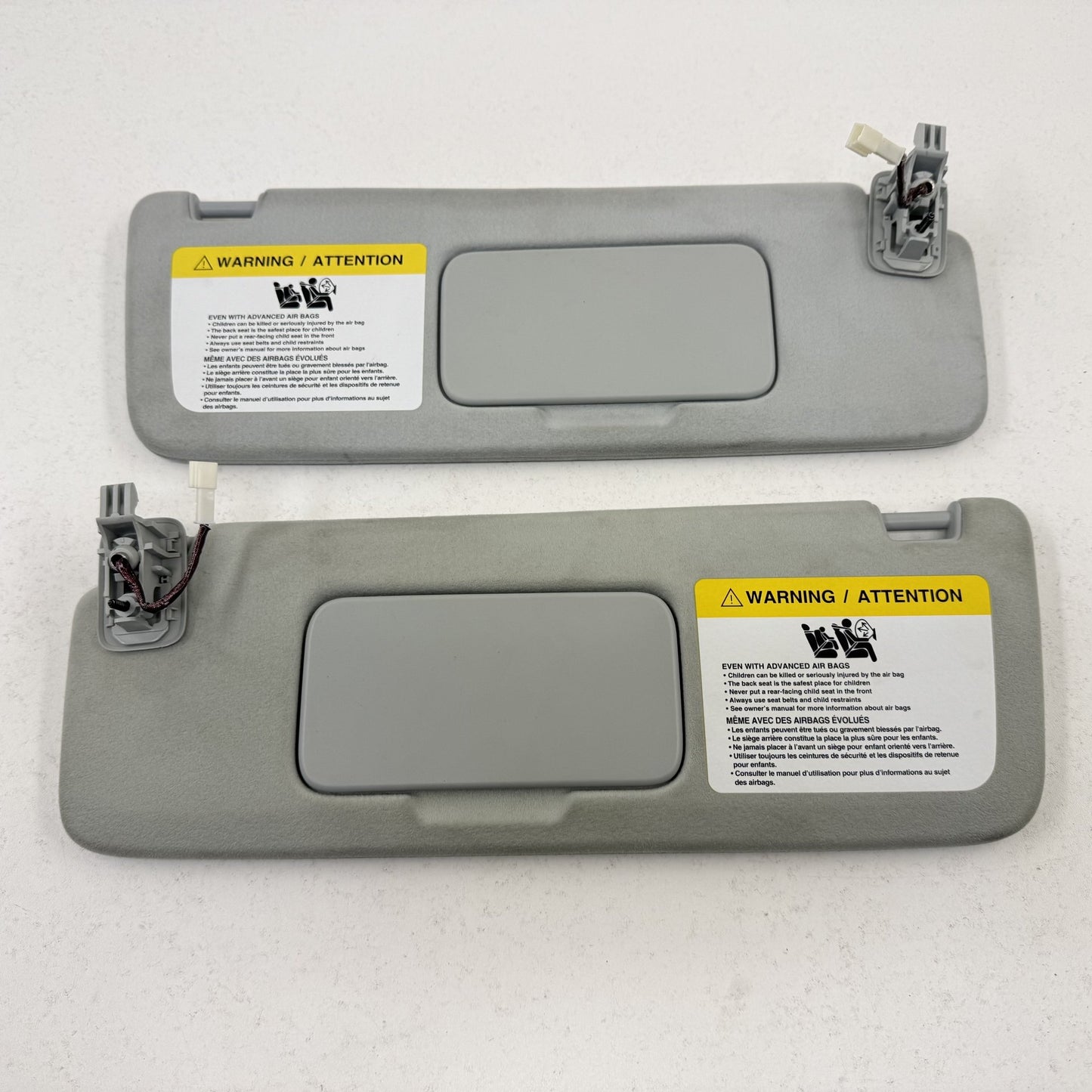 2022-2024 Rivian R1S R1T Sunvisor Sun Visor Shade Pair Ocean Coast OEM
