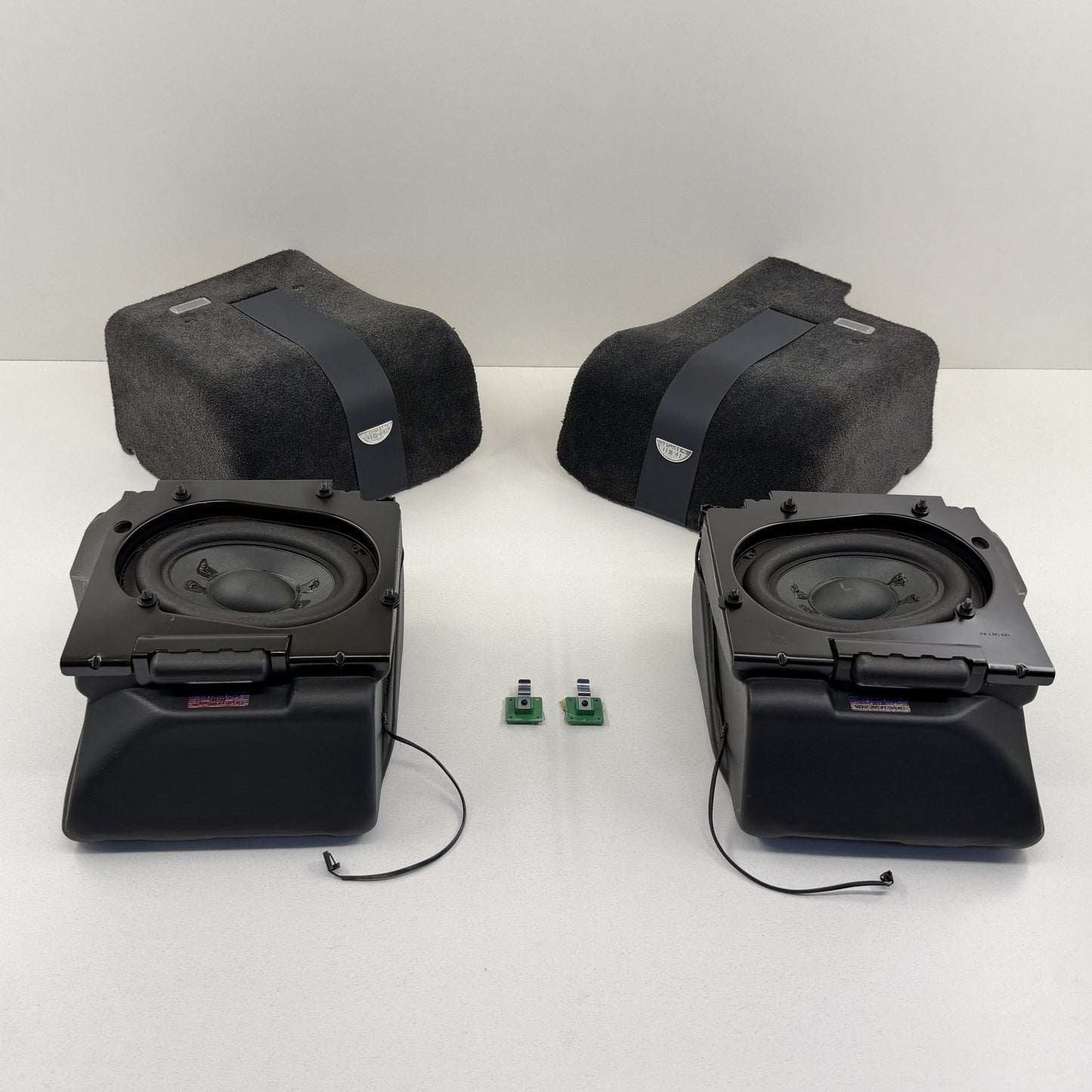 2014-2018 Bentley Flying Spur Naim Premium Sound Rear Subwoofer Set OEM