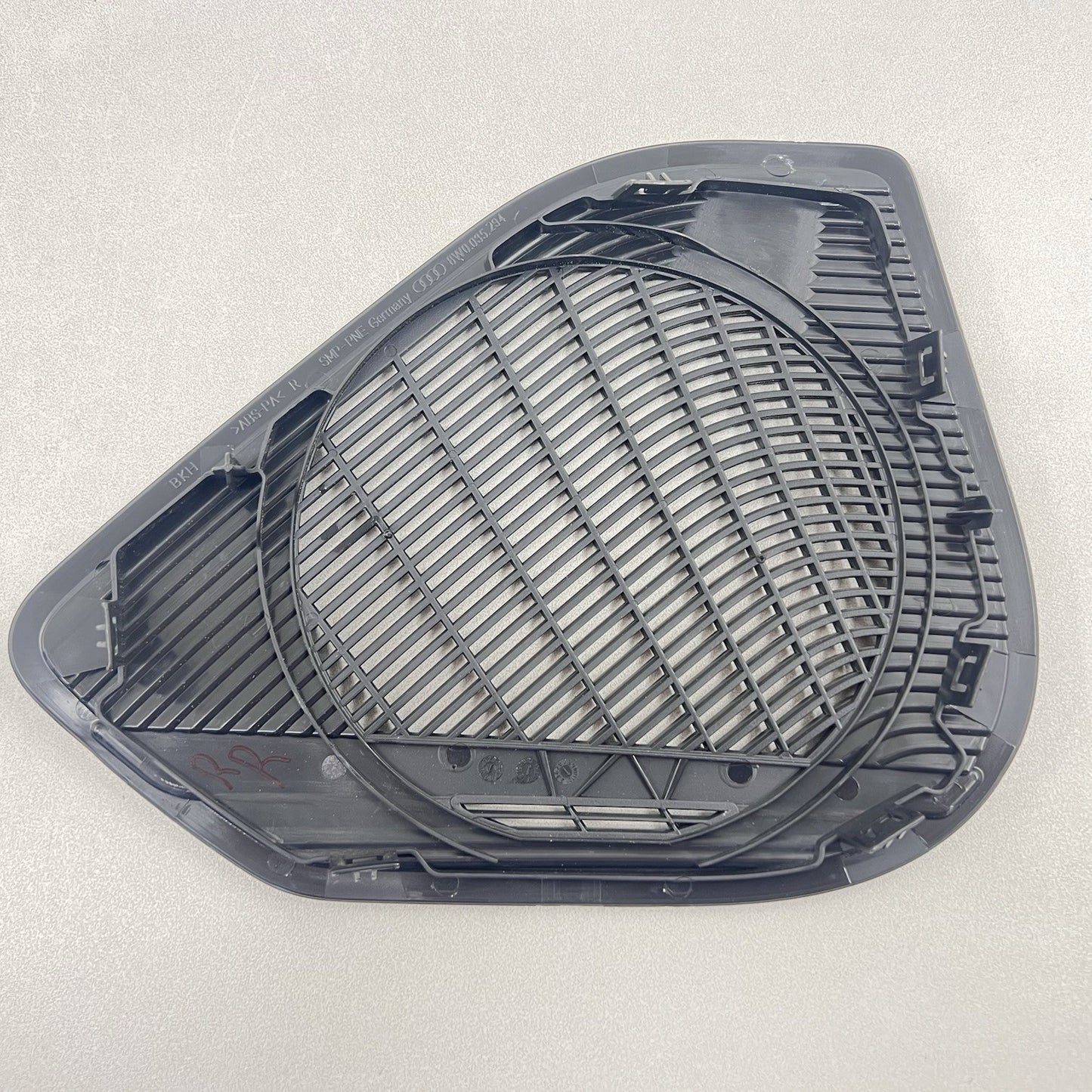 17-24 AUDI A4 S4 RIGHT REAR DOOR PANEL SPEAKER COVER TRIM BANG & OLUFSEN OEM