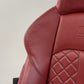 18-24 Audi S4 S5 Passenger Right Front Sport Seat Upper Cushion Magma Red OEM
