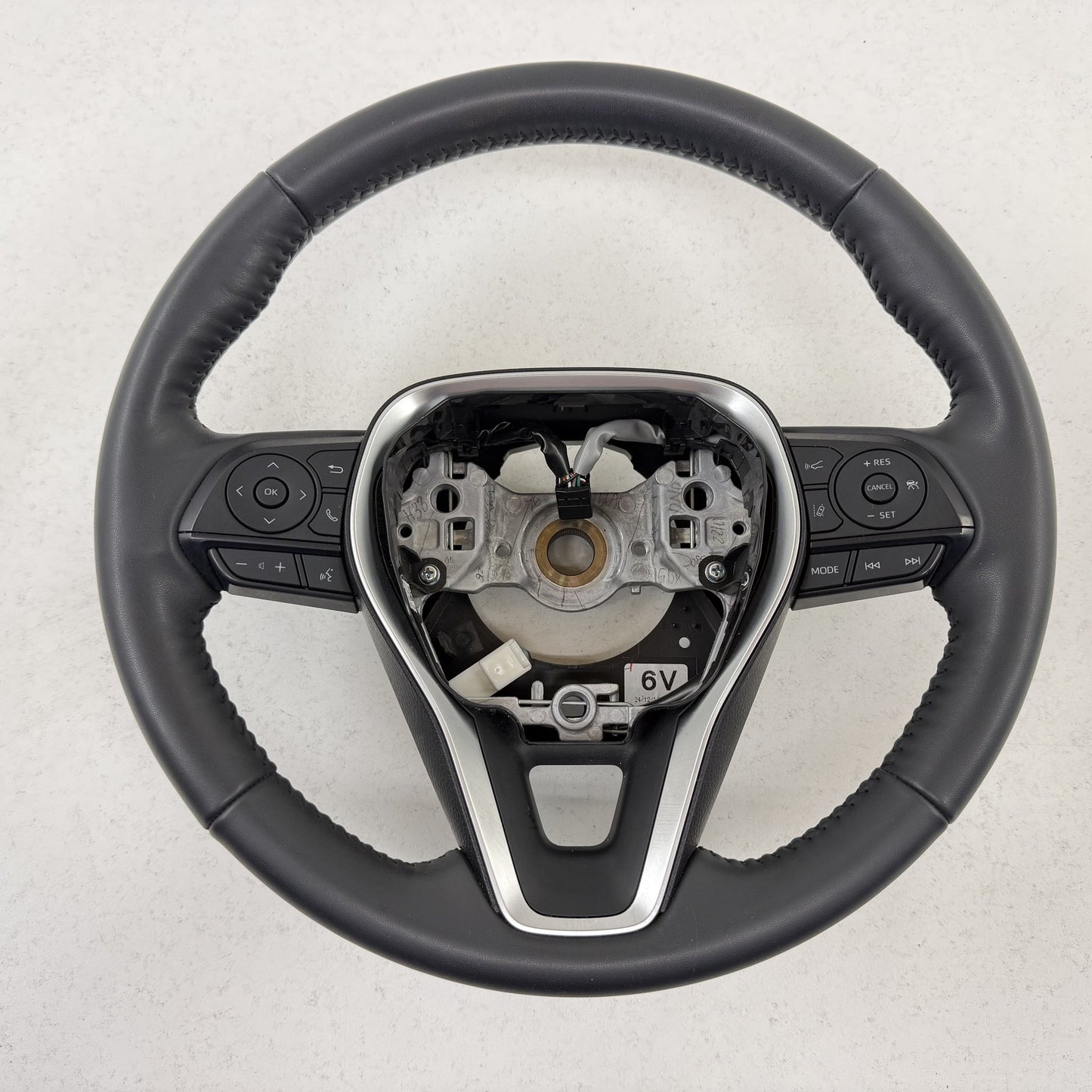 2019-2025 Toyota RAV4 Hybrid Driver Steering Wheel Heated Black Leather OEM