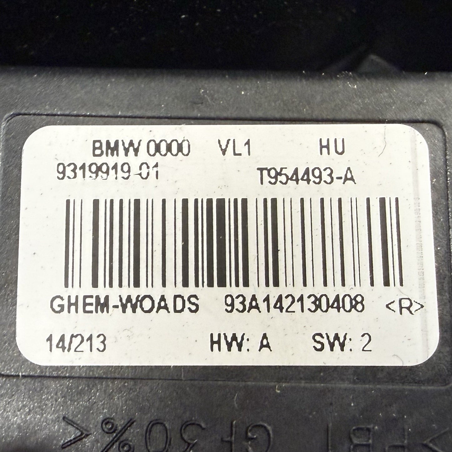 15-20 BMW F80 F82 M3 M4 HVAC AC Air Temperature Fan Blower Motor 9319919 OEM