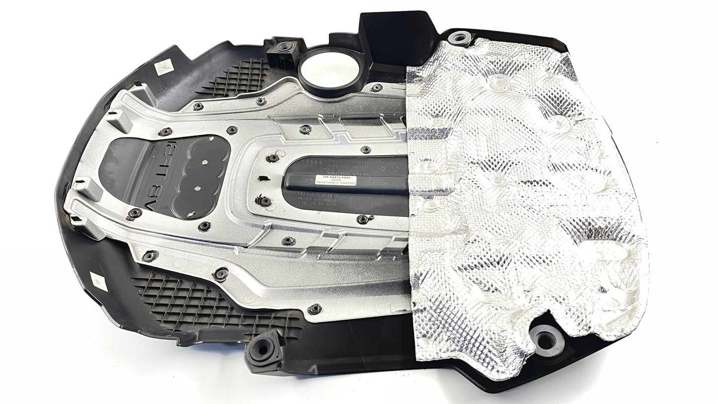 15-18 AUDI A8 QUATTRO 4.0L V8 TFSI MOTOR ENGINE COVER APPEARANCE TRIM OEM