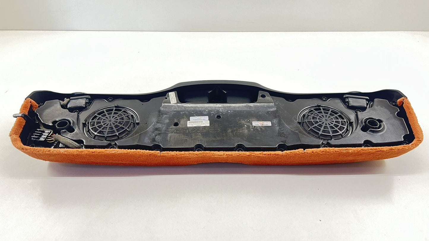 05-12 PORSCHE BOXSTER 987 REAR SUBWOOFER BASSBOX SPEAKER BOSE TERRACOTTA OEM