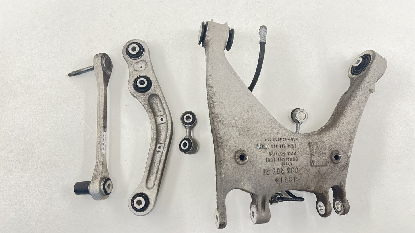 13-18 BENTLEY FLYING SPUR PASSENGER RIGHT REAR CONTROL ARM SET OEM